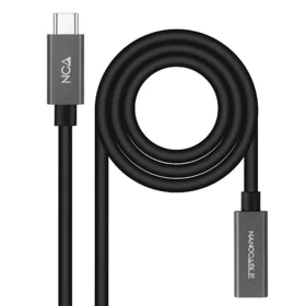 Cable USB-C NANOCABLE 10.01.4402 Negro 2 m (1 unidad) de NANOCABLE, Cables USB - Ref: S9904946, Precio: 9,87 €, Descuento: %