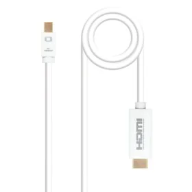 Adaptateur Mini DisplayPort vers HDMI NANOCABLE 10.15.4002 Blanc 2 m de NANOCABLE, Câbles HDMI - Réf : S9905008, Prix : 9,87 ...