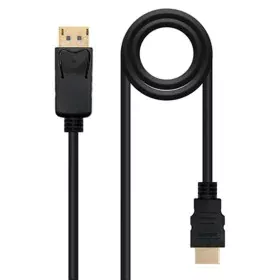 Adaptador DisplayPort para HDMI NANOCABLE 10.15.4301-L150 Preto 1,5 m de NANOCABLE, Cabos DisplayPort - Ref: S9905011, Preço:...