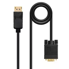 Adaptateur DisplayPort vers VGA NANOCABLE 10.15.4401 1 m Noir de NANOCABLE, Câbles VGA - Réf : S9905019, Prix : 7,89 €, Remis...