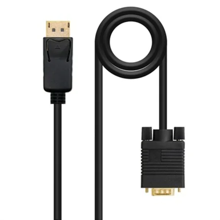 Adaptador DisplayPort para VGA NANOCABLE 10.15.4401 1 m Preto de NANOCABLE, Cabos VGA - Ref: S9905019, Preço: 8,76 €, Descont...