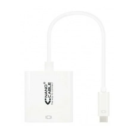 Adaptateur USB-C vers DVI NANOCABLE 10.16.4103 (15 cm) de NANOCABLE, Adaptateurs USB - Réf : S9905030, Prix : 7,67 €, Remise : %