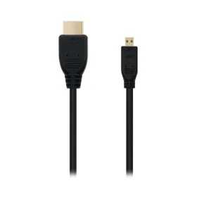 Cable HDMI a Micro HDMI NANOCABLE 10.15.3501 Negro 80 cm de NANOCABLE, Adaptadores DVI-HDMI - Ref: S9905208, Precio: 5,97 €, ...