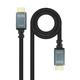 Cabo HDMI NANOCABLE 10.15.8002 Preto 2 m 8K Ultra HD de NANOCABLE, Cabos HDMI - Ref: S9905247, Preço: 8,24 €, Desconto: %