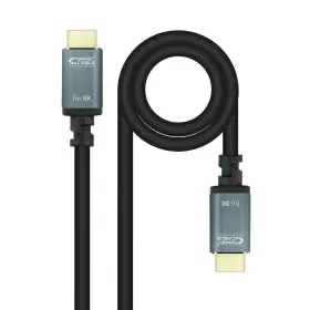 Cable HDMI NANOCABLE 10.15.8002 Negro 2 m 8K Ultra HD de NANOCABLE, Cables HDMI - Ref: S9905247, Precio: 8,24 €, Descuento: %