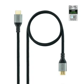 Câble HDMI NANOCABLE 10.15.8102 Noir 2 m de NANOCABLE, Câbles HDMI - Réf : S9905250, Prix : 10,70 €, Remise : %