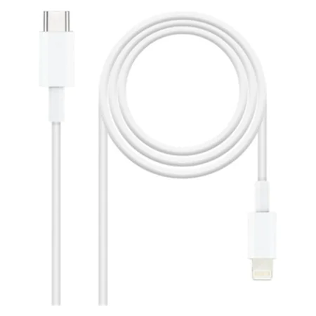 Cabo Lightning NANOCABLE 10.10.0602 Branco 2 m de NANOCABLE, Cabos Lightning - Ref: S9905254, Preço: 5,14 €, Desconto: %