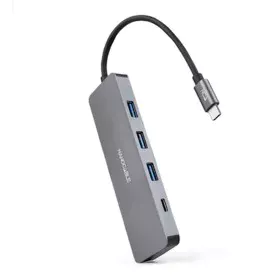 Hub USB NANOCABLE 10.16.4409 Cinzento (1 Unidade) de NANOCABLE, Hubs USB - Ref: S9905280, Preço: 11,54 €, Desconto: %