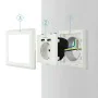 Prise Murale avec 2 Ports USB TooQ 10.35.0010 5V/2.4A Blanc 2,4 A de TooQ, Plaques avec prises - Réf : S9905306, Prix : 11,97...