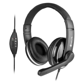 Kopfhörer mit Mikrofon NGS NGS-HEADSET-0196 Schwarz von NGS, Kopfhörer und Zubehör - Ref: S9905355, Preis: 18,67 €, Rabatt: %