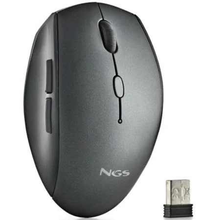 Ratón NGS BEEBLACK Negro de NGS, Ratones - Ref: S9905377, Precio: 9,04 €, Descuento: %