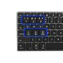 Clavier NGS MULTI-DEVICE Noir Noir/Argenté Espagnol Qwerty de NGS, Claviers - Réf : S9905416, Prix : 44,76 €, Remise : %