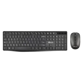 Keyboard and Wireless Mouse NGS HYPEKIT Black Spanish Qwerty QWERTY by NGS, Keyboard & Mouse Sets - Ref: S9905420, Price: 33,...