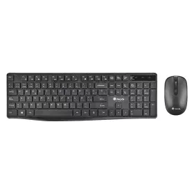 Tastiera e Mouse Wireless NGS HYPEKIT Nero Qwerty in Spagnolo QWERTY di NGS, Set tastiera e Mouse - Rif: S9905420, Prezzo: 33...