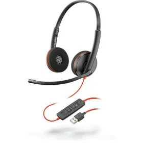 Headphones with Microphone Plantronics Blackwire 3220 Black by Plantronics, PC Headsets - Ref: S9906033, Price: 60,96 €, Disc...