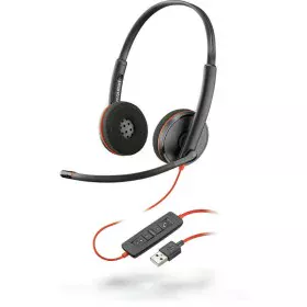 Casques avec Microphone Plantronics Blackwire 3220 Noir de Plantronics, Écouteurs avec microphones - Réf : S9906033, Prix : 6...