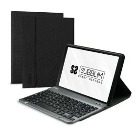 Bluetooth Keyboard with Support for Tablet Subblim SUBKT3-BTL200 Black Spanish Qwerty by Subblim, Keyboards - Ref: S9906911, ...