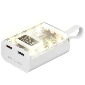 Powerbank Mars Gaming MPK10KW Bianco 10000 mAh di Mars Gaming, Caricabatterie - Rif: S9907101, Prezzo: 26,29 €, Sconto: %