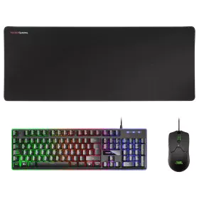 Tastatur und Gaming Maus Mars Gaming MCPXBES Schwarz Qwerty Spanisch von Mars Gaming, Tastatur-Maus-Sets - Ref: S9907204, Pre...