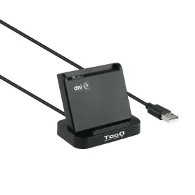 Smart Card Reader TooQ TQR-220B Black by TooQ, External Memory Card Readers - Ref: S9907442, Price: 12,03 €, Discount: %