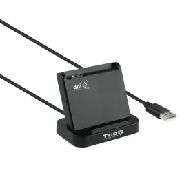 Smart Card Reader TooQ TQR-220B Black by TooQ, External Memory Card Readers - Ref: S9907442, Price: 11,54 €, Discount: %