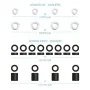 Screw kit TooQ SSK4820 by TooQ, Accessories for projectors - Ref: S9907467, Price: 6,73 €, Discount: %