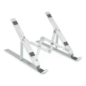 Supporto Pieghevole e Regolabile per PC Portatile TooQ TQLRS0033-AL 11" - 15" Argentato di TooQ, Supporti - Rif: S9907488, Pr...