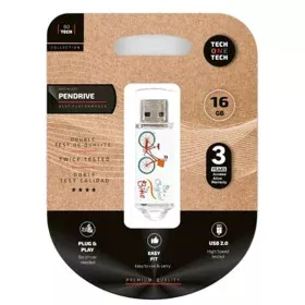 Memoria USB Tech One Tech TEC4005-16 16 GB de Tech One Tech, Memorias USB - Ref: S9907604, Precio: 6,17 €, Descuento: %