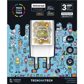 Cargador de Pared Tech One Tech TEC2503 Blanco (1 unidad) de Tech One Tech, Cargadores - Ref: S9907648, Precio: 6,82 €, Descu...