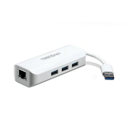 USB-zu-Ethernet-Adapter Trendnet TU3-ETGH3 Weiß von Trendnet, USB-Hubs - Ref: S9907922, Preis: 33,61 €, Rabatt: %