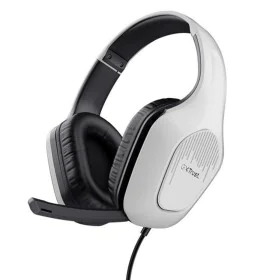 Headphones with Microphone Trust 24993 White by Trust, Headphones and accessories - Ref: S9907982, Price: 20,63 €, Discount: %