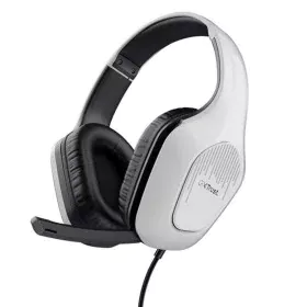 Casques avec Microphone Trust 24993 Blanc de Trust, Écouteurs et accessoires - Réf : S9907982, Prix : 20,63 €, Remise : %