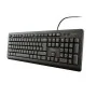 Clavier Trust 23982 Noir Espagnol Qwerty de Trust, Claviers - Réf : S9908128, Prix : 11,06 €, Remise : %