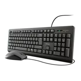 Teclado Trust Trust Negro Qwerty Español de Trust, Teclados - Ref: S9908133, Precio: 16,01 €, Descuento: %