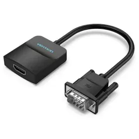 Cabo HDMI Vention ACNBB Preto 15 cm de Vention, Adaptadores DVI-HDMI - Ref: S9908242, Preço: 10,66 €, Desconto: %