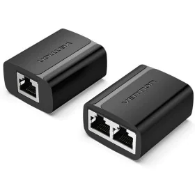 Adaptateur Coupleur Ethernet LAN vers 2 x RJ45 Vention IPTB0 Noir de Vention, Câbles Ethernet - Réf : S9908257, Prix : 6,81 €...