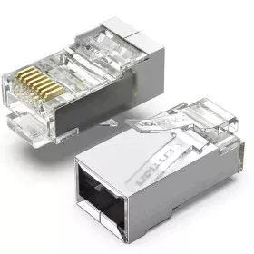 Connecteur RJ45 Vention IDCR0-100 Argenté de Vention, Câbles Ethernet - Réf : S9908849, Prix : 9,69 €, Remise : %