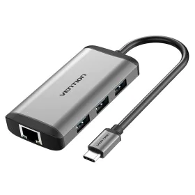 Hub USB Vention CNCHB Schwarz Grau von Vention, USB-Hubs - Ref: S9908874, Preis: 27,68 €, Rabatt: %