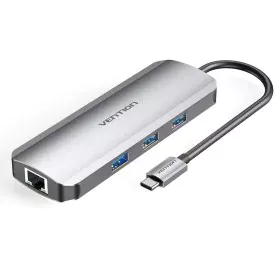 Hub USB Vention TOKHB 100 W Prateado de Vention, Hubs USB - Ref: S9908889, Preço: 32,33 €, Desconto: %