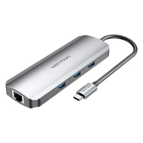 USB Hub Vention TOLHB 100 W Silver by Vention, USB hubs - Ref: S9908890, Price: 37,87 €, Discount: %