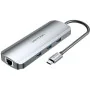 Hub USB Vention TOLHB 100 W Argenté de Vention, Hubs USB - Réf : S9908890, Prix : 37,87 €, Remise : %