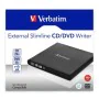 External Recorder Verbatim Slimline CD/DVD 24x by Verbatim, External optical drive units - Ref: S9908980, Price: 37,97 €, Dis...