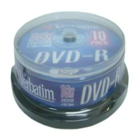 DVD-R Verbatim DVD-R Matt Silver 16x 10 pcs (10 Unità) di Verbatim, Consumabili di archiviazione - Rif: S9908988, Prezzo: 10,...