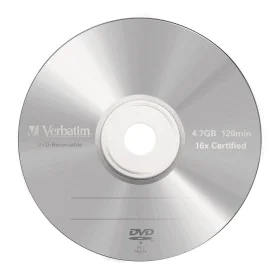 DVD-R Verbatim DVD-R Matt Silver (5 Unità) di Verbatim, Consumabili di archiviazione - Rif: S9908992, Prezzo: 8,41 €, Sconto: %