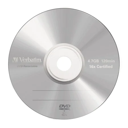 DVD-R Verbatim DVD-R Matt Silver (5 Units) by Verbatim, Storage consumables - Ref: S9908992, Price: 7,56 €, Discount: %