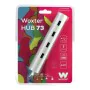 Hub USB Woxter PE26-142 Blanc Argenté Aluminium (1 Unité) de Woxter, Hubs de réseau - Réf : S9909143, Prix : 25,24 €, Remise : %