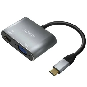 Adattatore HDMI con VGA Aisens A109-0627 Grigio 15 cm di Aisens, Adattatori DP-HDMI - Rif: S9909599, Prezzo: 17,71 €, Sconto: %