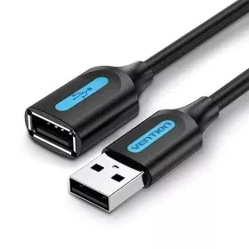 USB Extension Cable Vention CBIBJ Black 5 m by Vention, USB Cables - Ref: S9909917, Price: 4,31 €, Discount: %