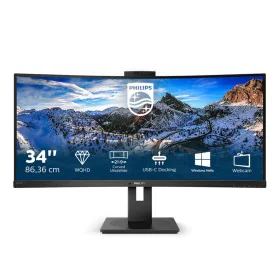 Écran Philips 346P1CRH/00 UltraWide Quad HD 100 Hz de Philips, Ecrans PC - Réf : S9910384, Prix : 559,69 €, Remise : %