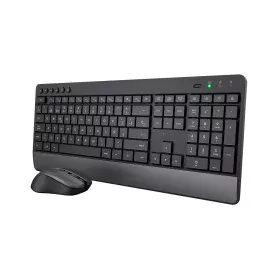 Keyboard and Mouse Trust Trezo Black Spanish Qwerty by Trust, Keyboard & Mouse Sets - Ref: S9910546, Price: 38,96 €, Discount: %